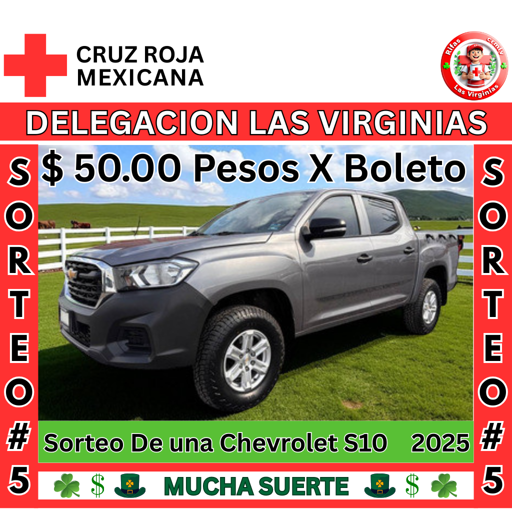 Sorteo #5 Chevrolet S10 